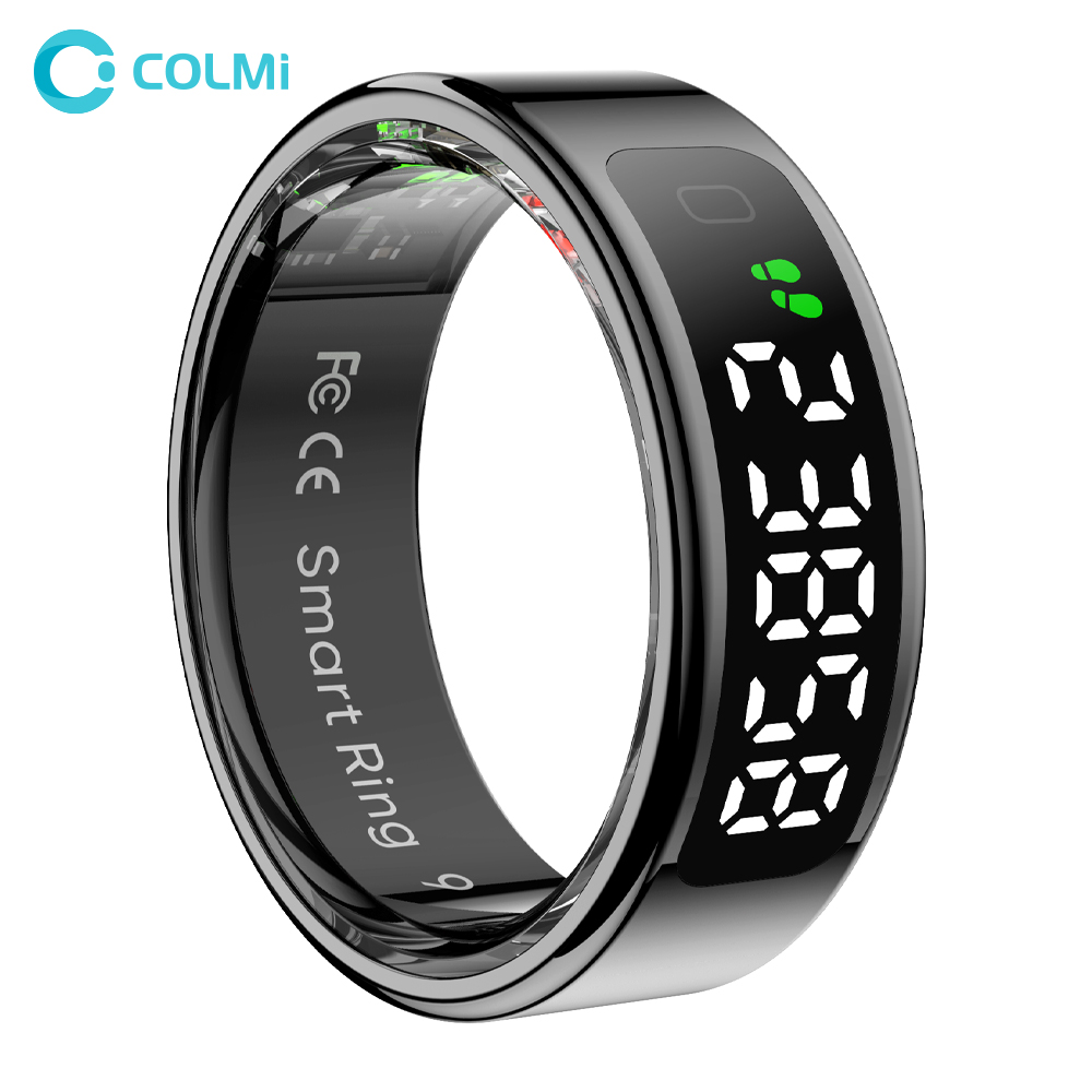 Blood Oxygen Monitor - COLMI R12 Smart Ring mit Display