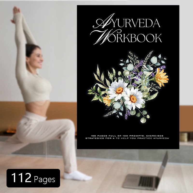 Health Wellness Journal - Neues YURVEDA ORKBOOS Ayurveda Wellness-Tagebuch Yoga-Gesundheitspraxis-Leitfaden