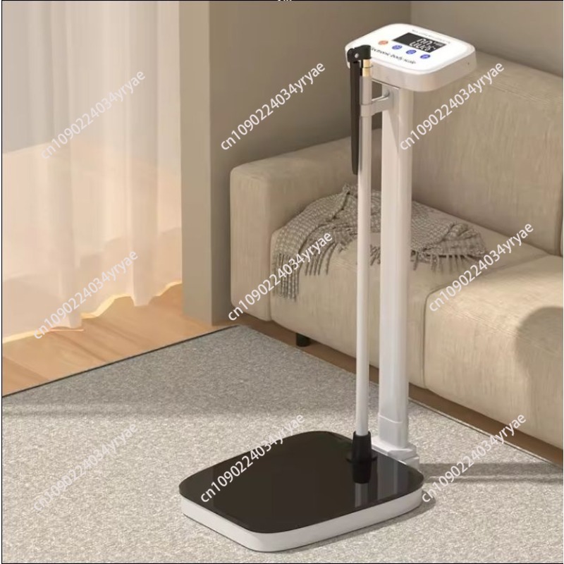 Digital Body Weight Scale - Smarte Körperwaage mit App-Verbindung, Stadiometer zur