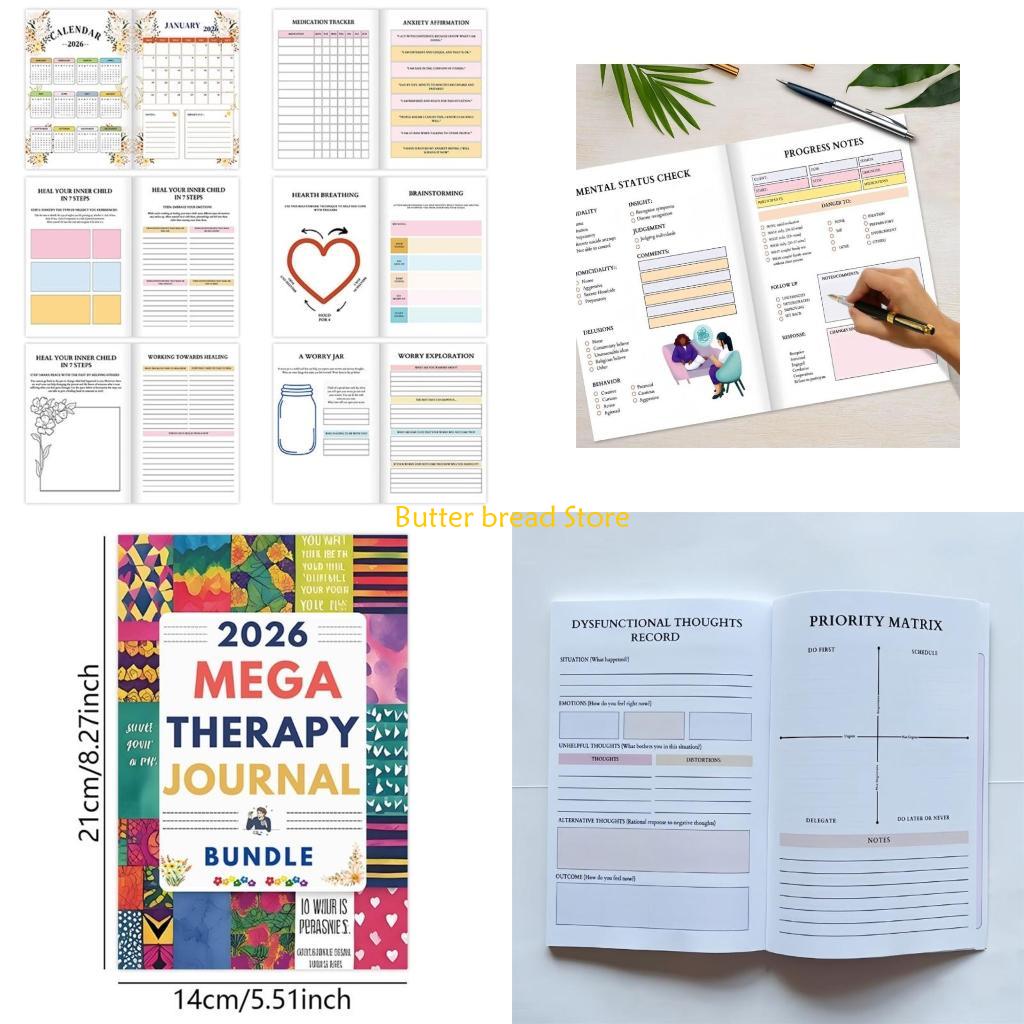 Health Wellness Journal - W89C Mental Health Recovery Journal Monatsplaner,