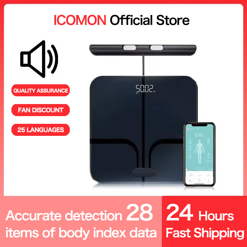 Digital Body Weight Scale - Intelligente Körpergewichtswaage 2024, neue Körperfettwaage, 8