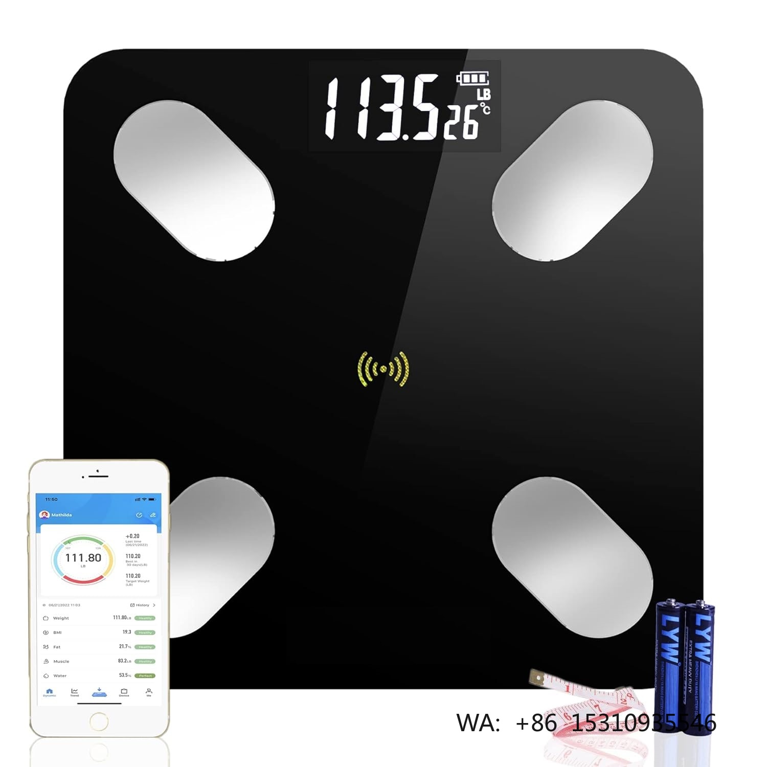 Digital Body Weight Scale - HEISSER VERKAUF Intelligente Waagen Digitale Gewichts-