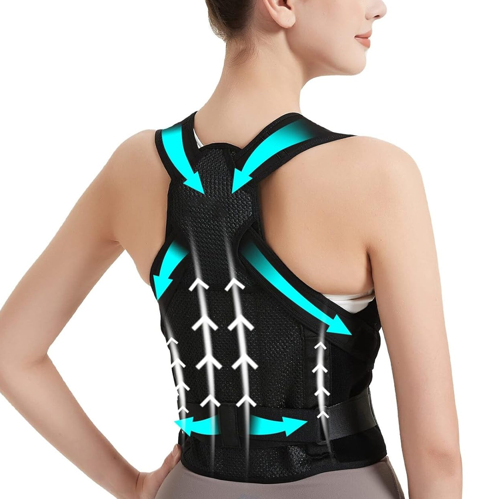 Posture Corrector Back Brace - Rückenbandage und Haltungskorrektur für Damen und