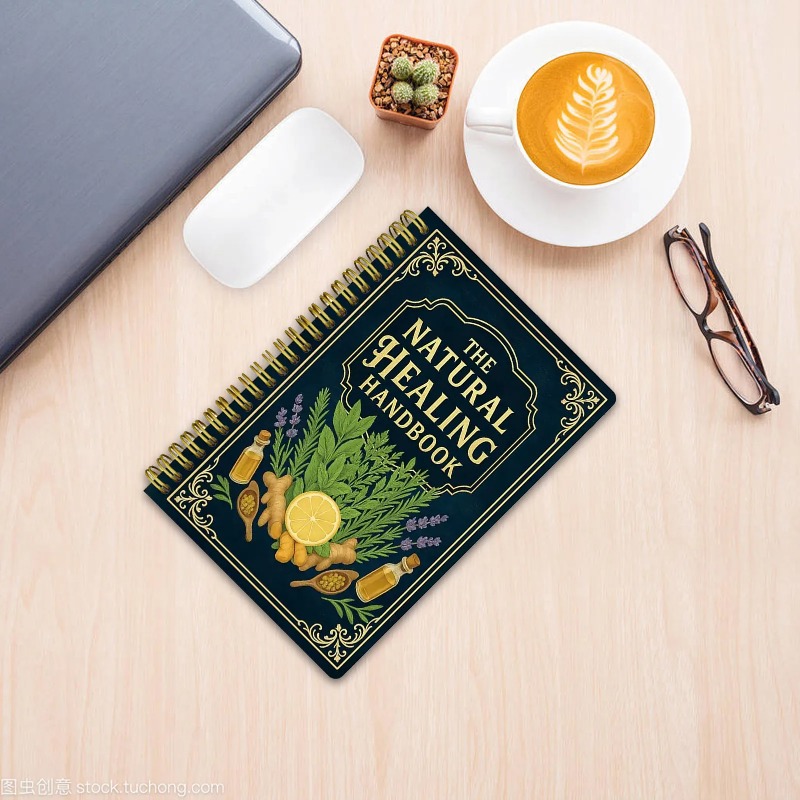 Health & Wellness Vector - Natural Therapy Handbook, eine englische Version