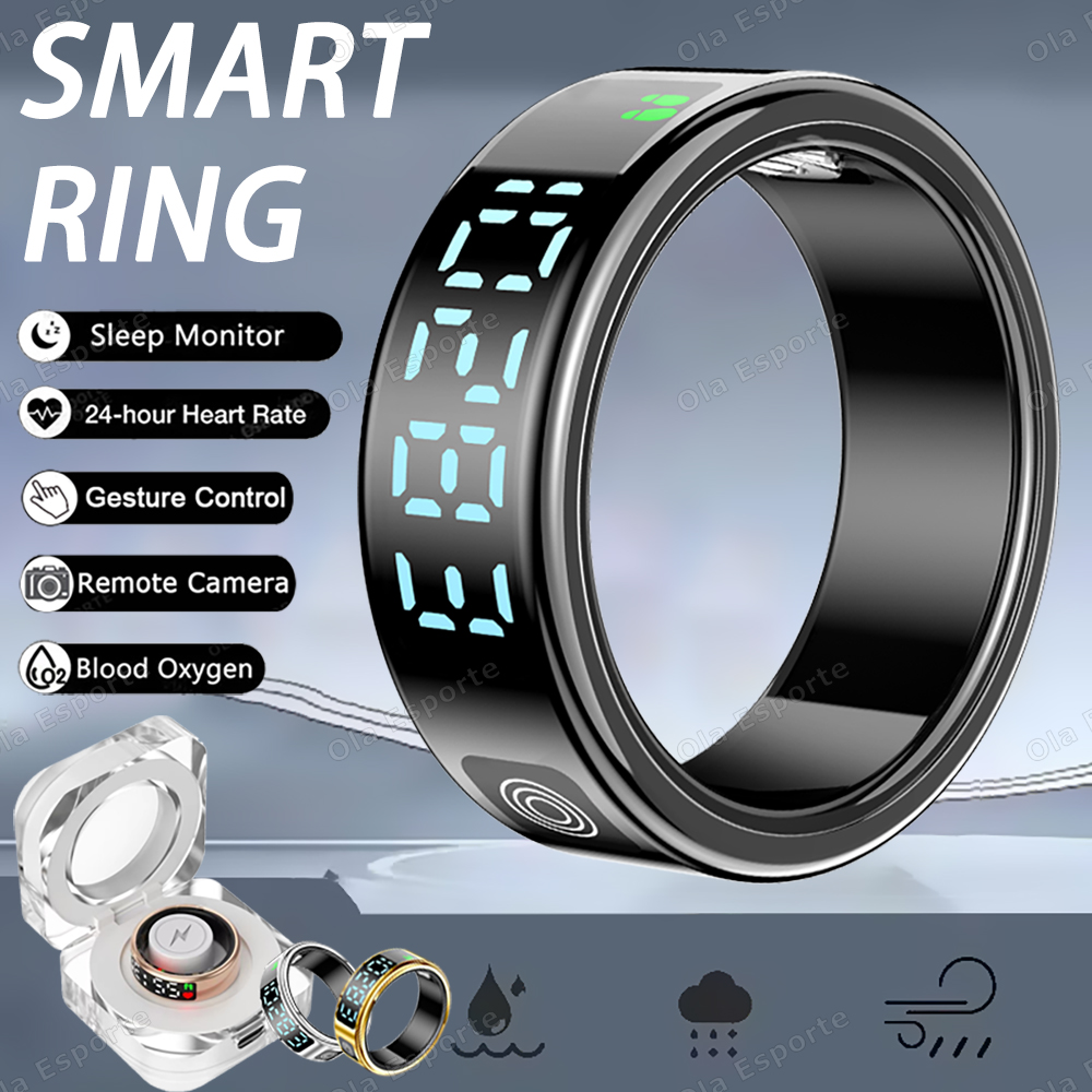 SR08 Smart Ring mit Ladebox fü – Blood Oxygen Monitor Bewertung und Preis