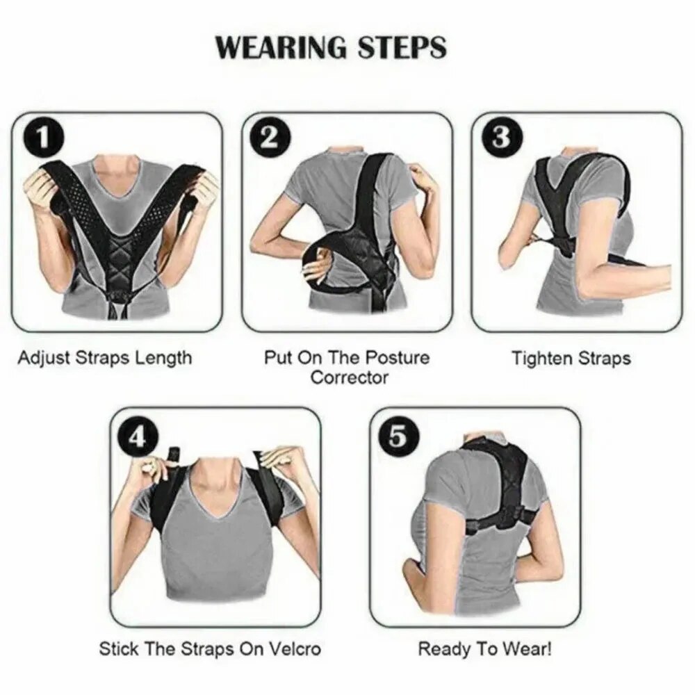 Rückenhaltungskorrektur-Gürtel – Posture Corrector Back Brace Bewertung und Preis