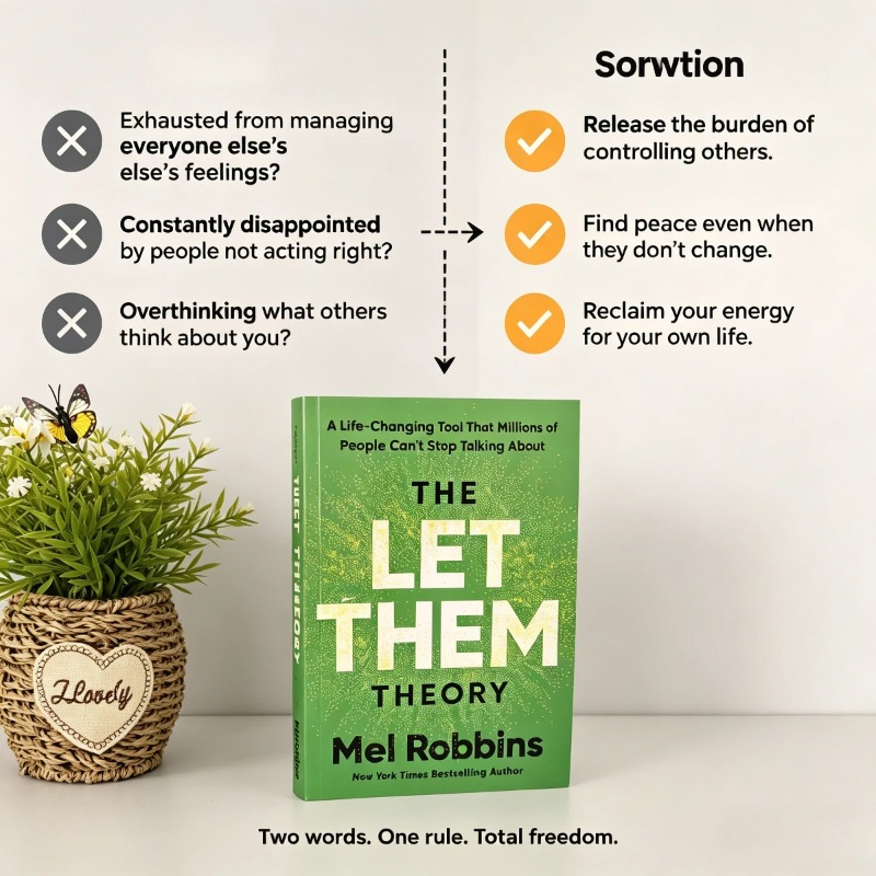 Die „Let Them“-Theorie von Mel – Health & Wellness For You Bewertung und Preis