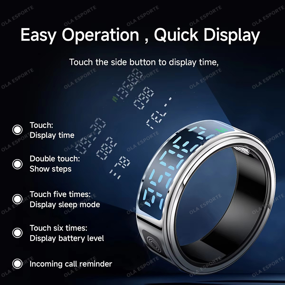 2026 Smart Ring mit Ladefach,  – Blood Oxygen Monitor Bewertung und Preis