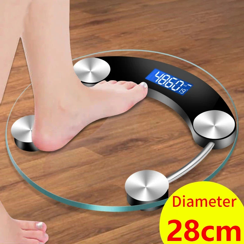 Mode runde Waage elektronische – Digital Body Weight Scale Bewertung und Preis