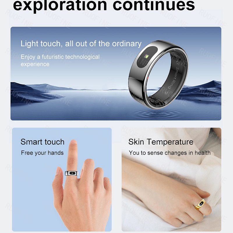 Ring R08 Qring Damen- und Herr – Blood Oxygen Monitor Bewertung und Preis
