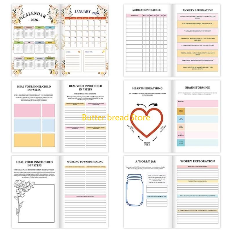 W89C Mental Health Recovery Jo – Health Wellness Journal Bewertung und Preis