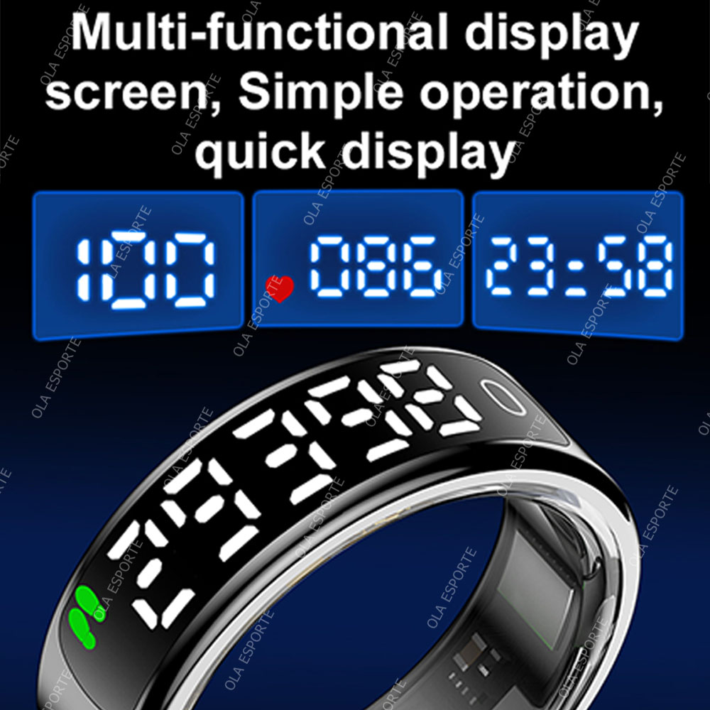 2026 Neuer Smart Ring mit Disp – Blood Oxygen Monitor Bewertung und Preis