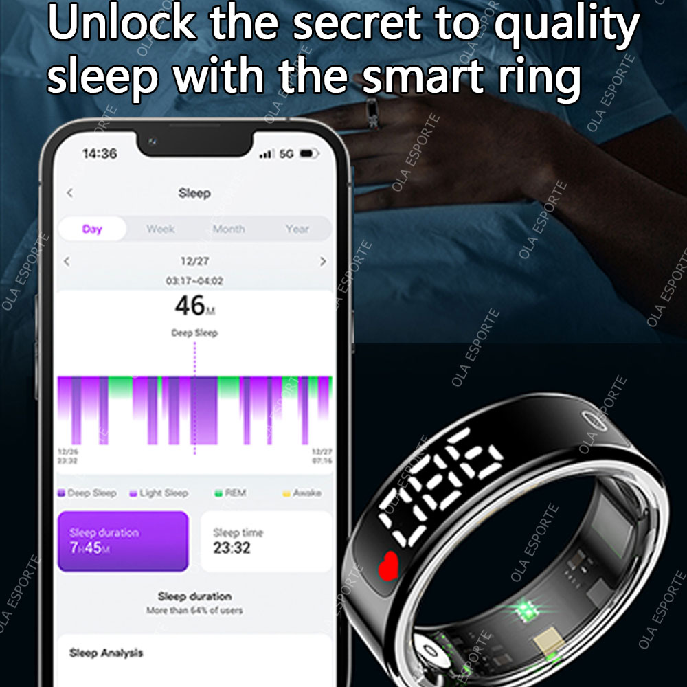2026 Neuer Smart Ring mit Disp – Blood Oxygen Monitor Bewertung und Preis