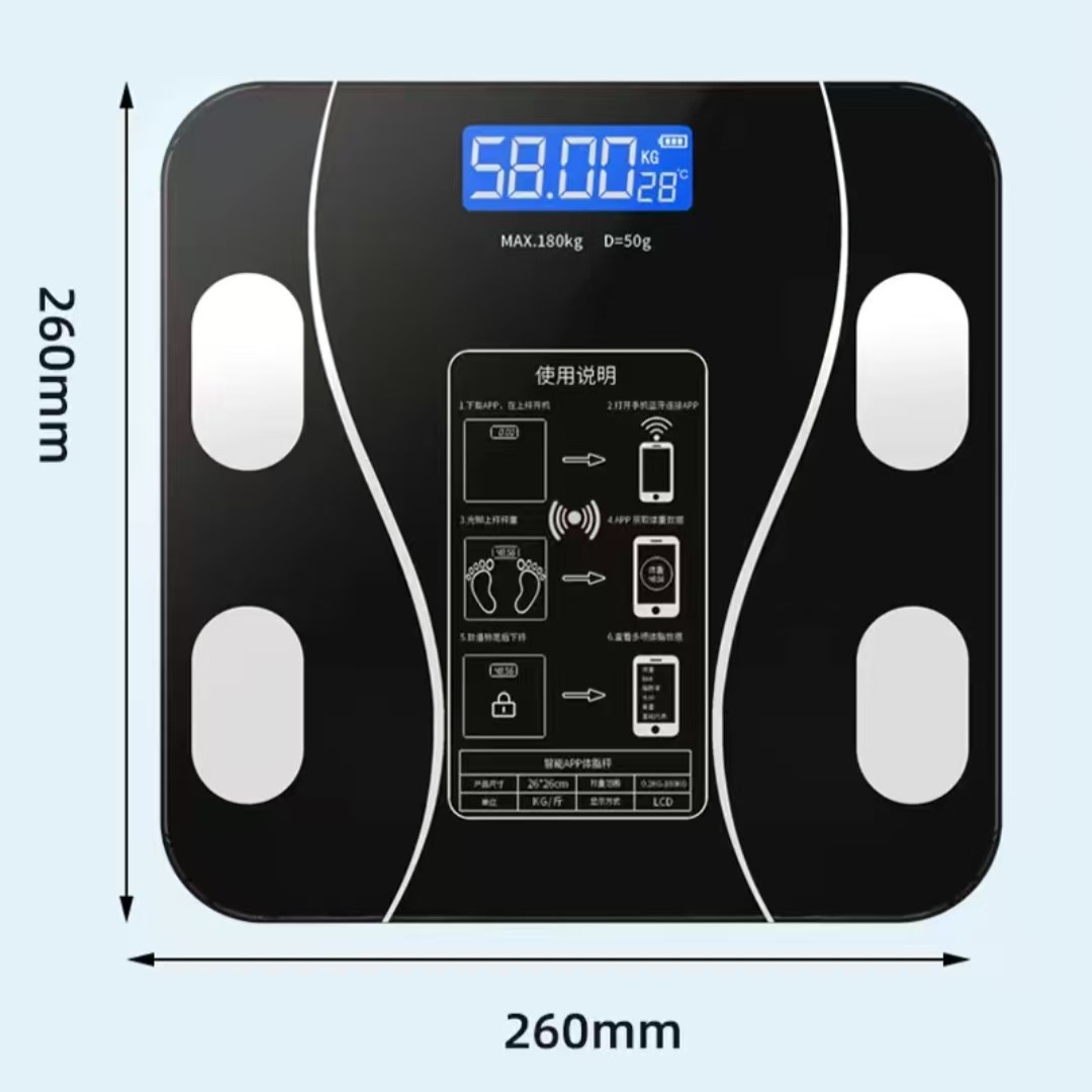 Neue USB-Körperfettwaage, Inte – Digital Body Weight Scale Bewertung und Preis