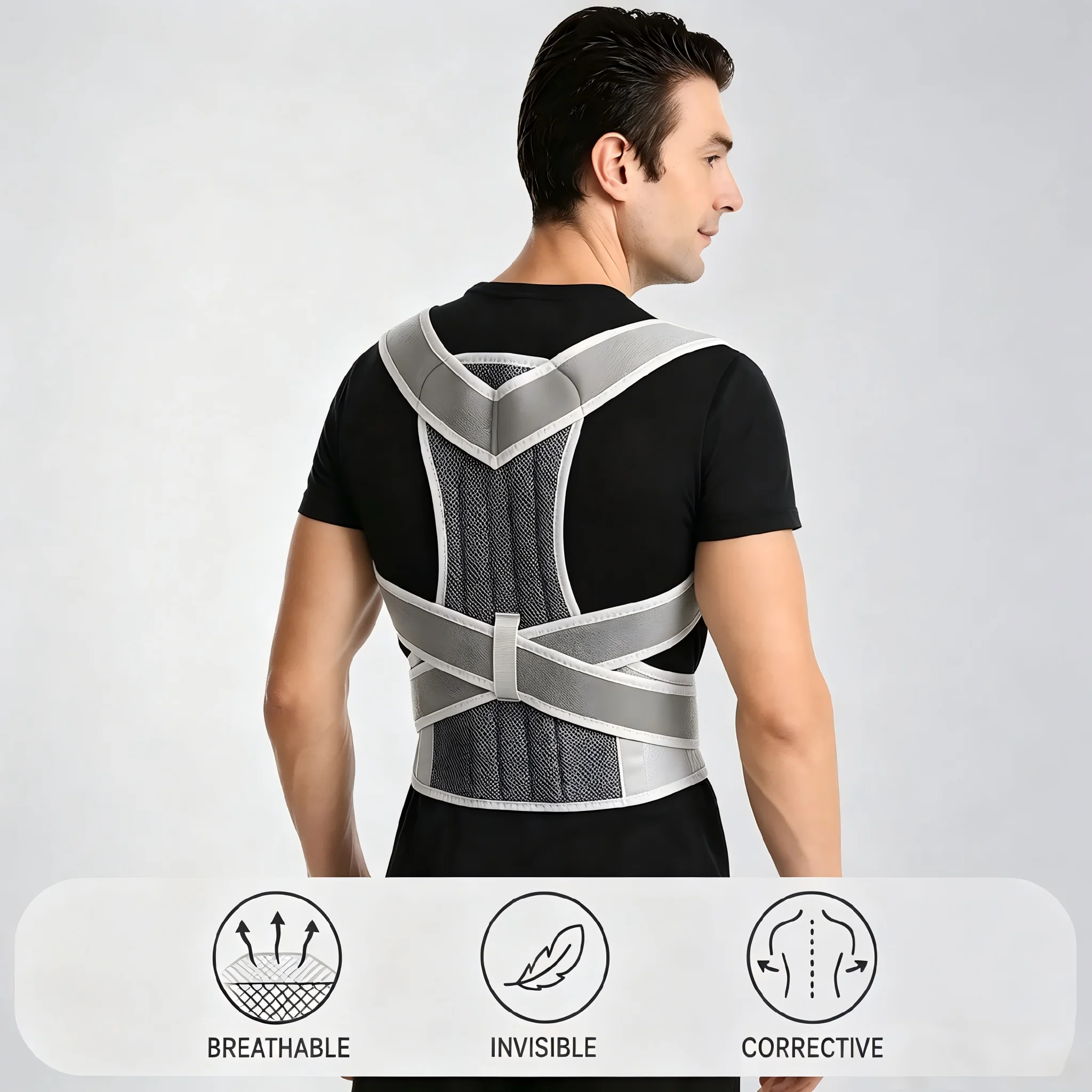 Verstellbare Haltungskorrektur – Posture Corrector Back Brace Bewertung und Preis