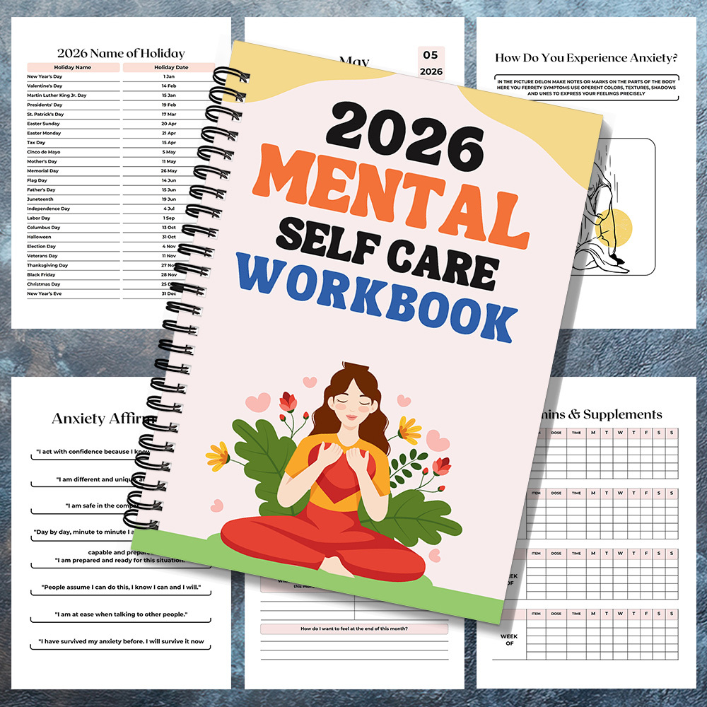 1 Stück 2026 Mindful Mental Se – Health Wellness Journal Bewertung und Preis
