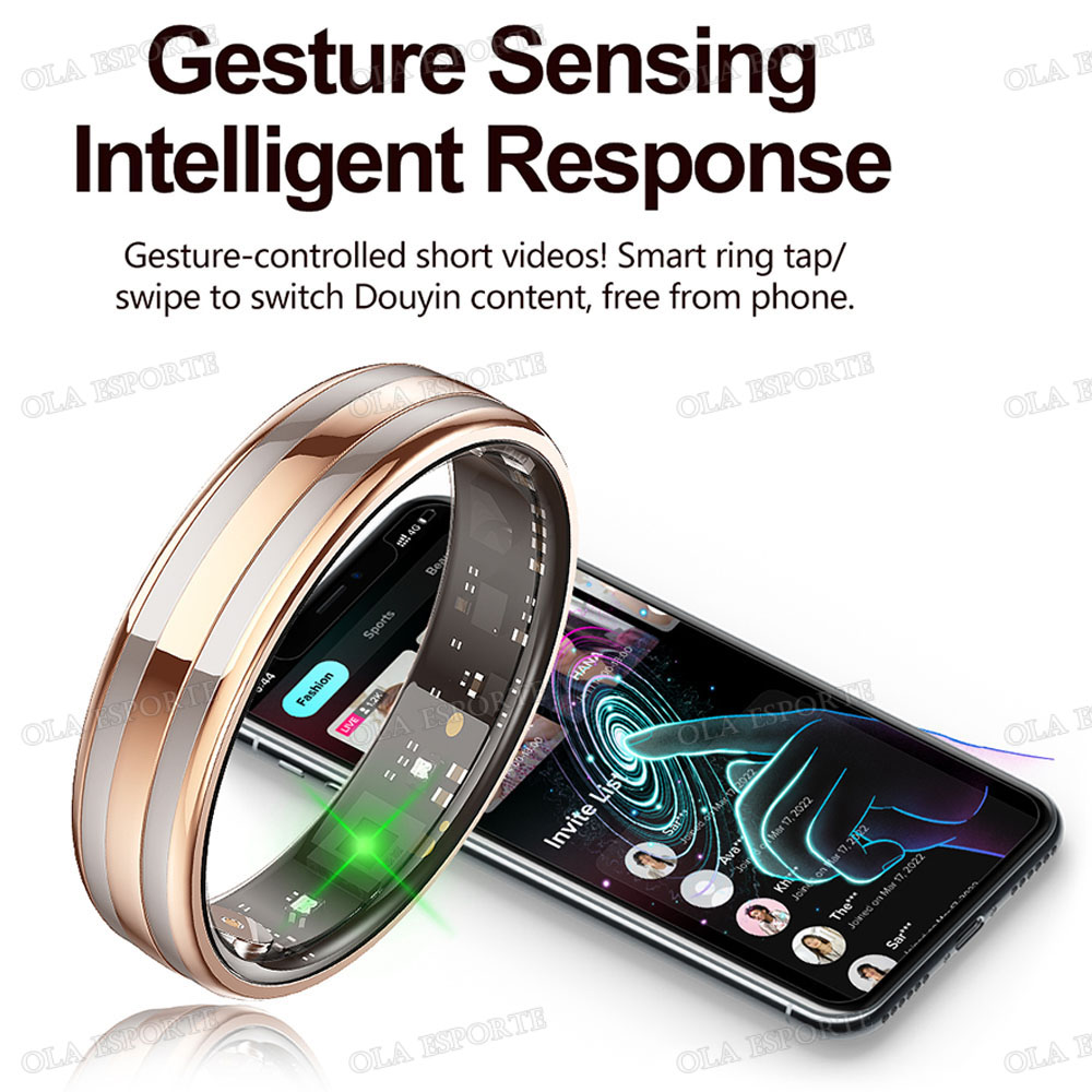 Gestenerkennung Smart Ring Ges – Blood Oxygen Monitor Bewertung und Preis