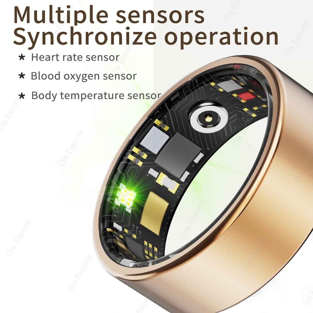 Titan-Legierung Smart Ring, Ge – Blood Oxygen Monitor Bewertung und Preis
